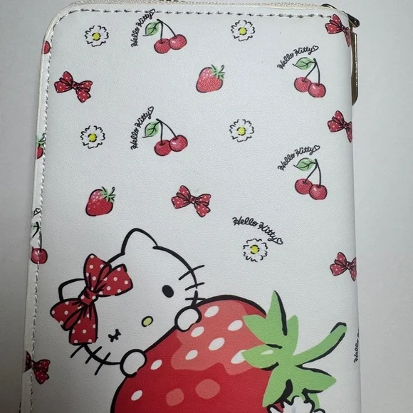 Hello Kitty Strawberry and Cherry Wallet - Picture 5 of 8